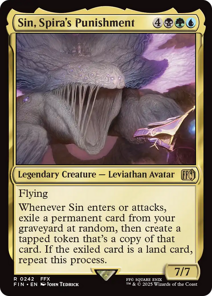 Magic: The Gathering - Sin, Spira's Punishment - Final Fantasy