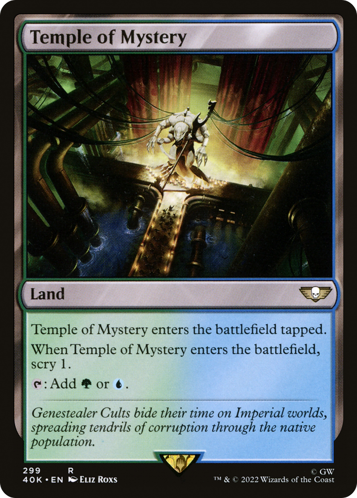 Magic: The Gathering - Temple of Mystery - Warhammer 40000 Commander