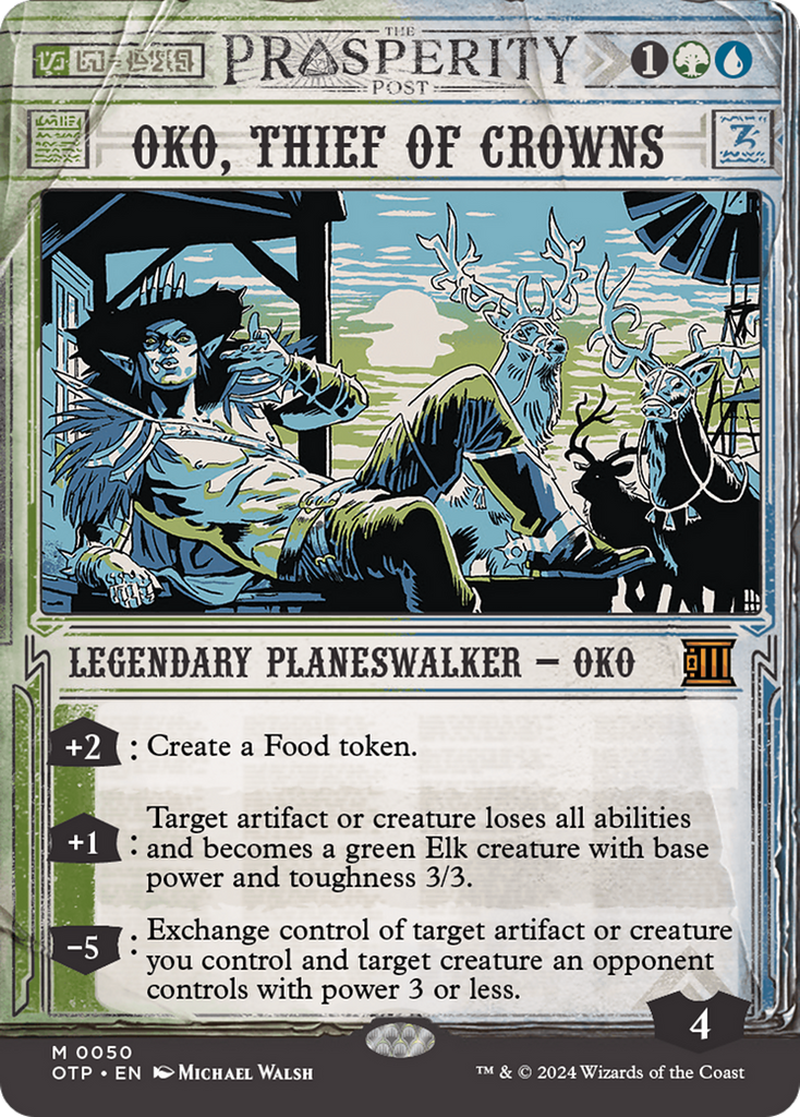 Magic: The Gathering - Oko, Thief of Crowns - Breaking News