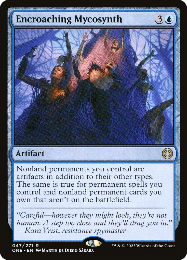 Magic: The Gathering - Encroaching Mycosynth Foil - Phyrexia: All Will Be One