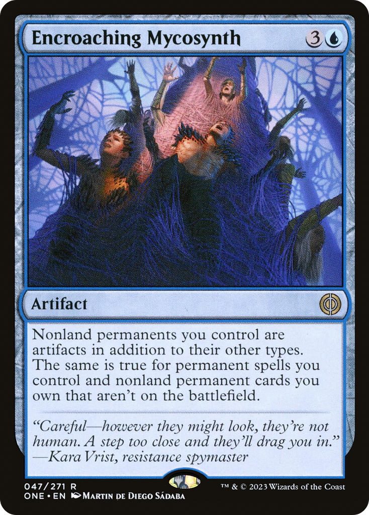Magic: The Gathering - Encroaching Mycosynth - Phyrexia: All Will Be One