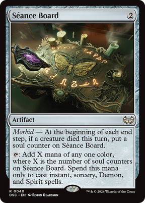 Magic: The Gathering - Séance Board - Duskmourn: House of Horror Commander