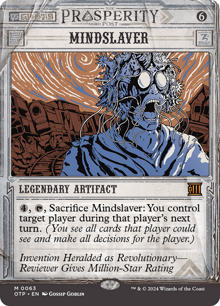 Magic: The Gathering - Mindslaver Foil - Breaking News