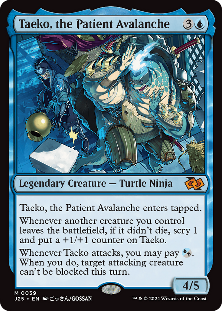 Magic: The Gathering - Taeko, the Patient Avalanche - Foundations Jumpstart