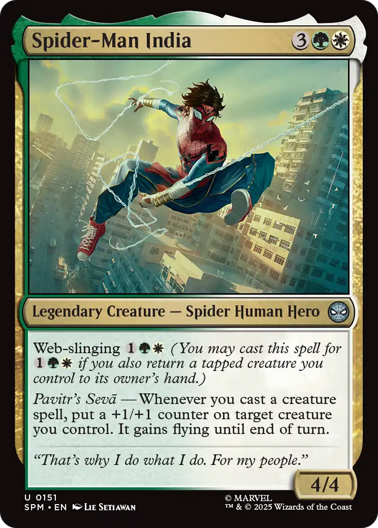 Magic: The Gathering - Spider-Man India - Marvel's Spider-Man