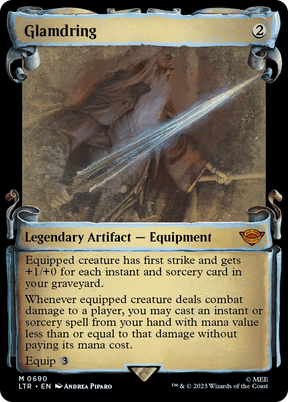 Magic: The Gathering - Glamdring Foil - The Lord of the Rings: Tales of Middle-earth