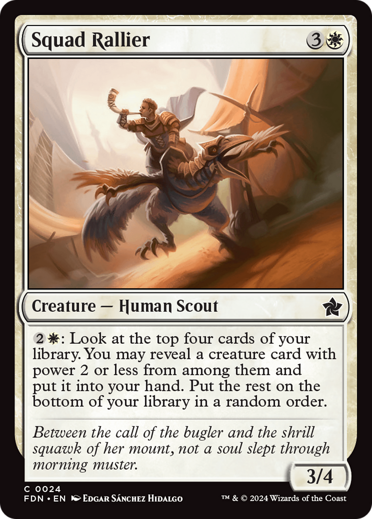 Magic: The Gathering - Squad Rallier - Foundations