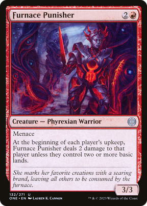 Magic: The Gathering - Furnace Punisher Foil - Phyrexia: All Will Be One