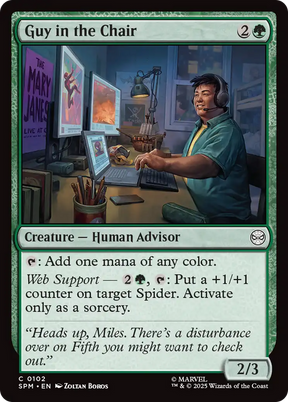 Magic: The Gathering - Guy in the Chair - Marvel's Spider-Man