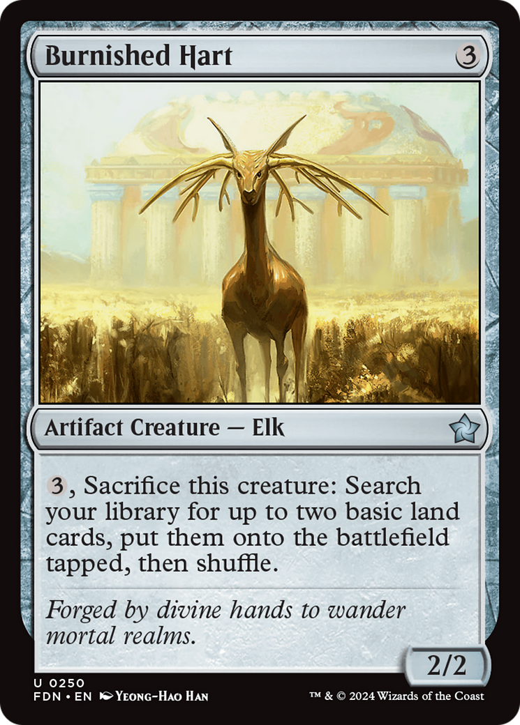 Magic: The Gathering - Burnished Hart Foil - Foundations
