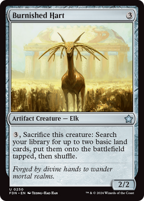 Magic: The Gathering - Burnished Hart Foil - Foundations