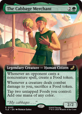 Magic: The Gathering - The Cabbage Merchant Foil - Avatar: The Last Airbender Eternal