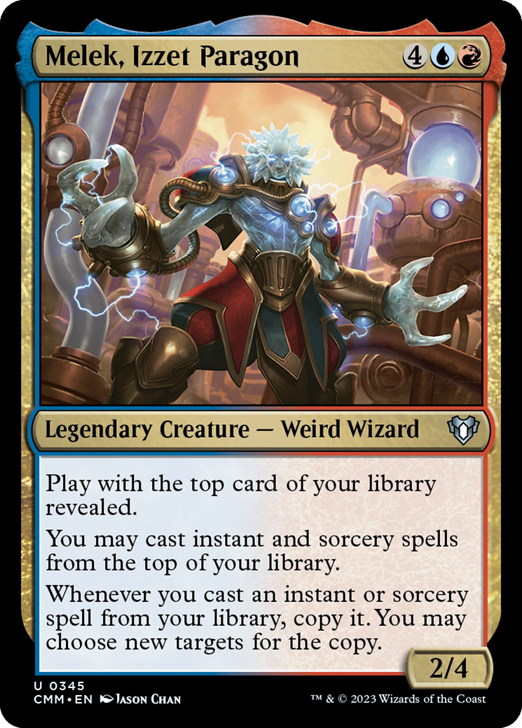 Magic: The Gathering - Melek, Izzet Paragon - Commander Masters