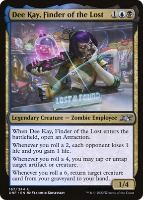 Magic: The Gathering - Dee Kay, Finder of the Lost - Unfinity