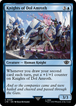 Magic: The Gathering - Knights of Dol Amroth - The Lord of the Rings: Tales of Middle-earth