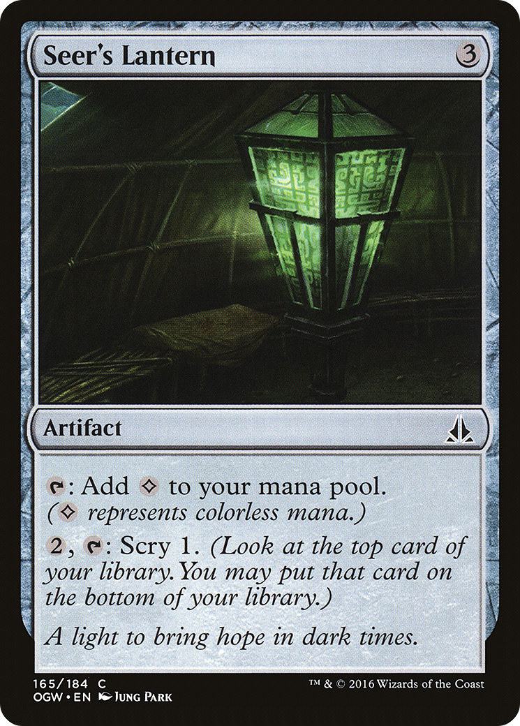 Magic: The Gathering - Seer's Lantern Foil - Oath of the Gatewatch