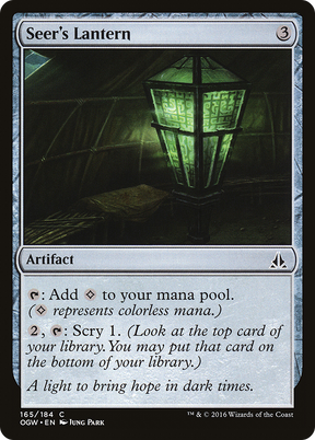 Magic: The Gathering - Seer's Lantern Foil - Oath of the Gatewatch