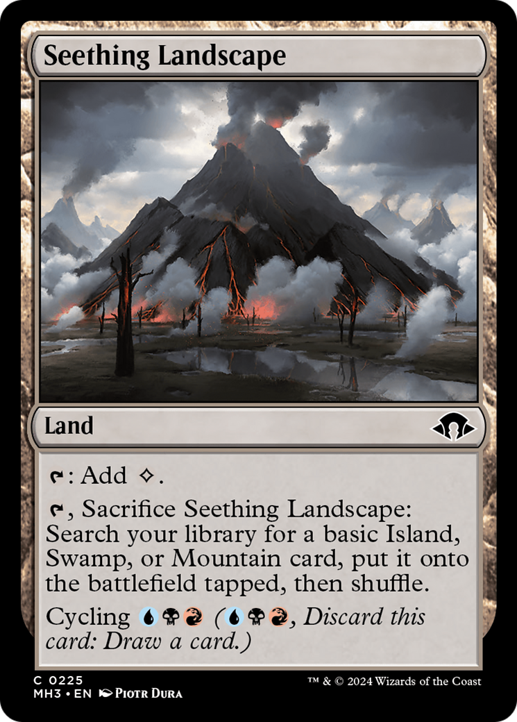 Magic: The Gathering - Seething Landscape Foil - Modern Horizons 3