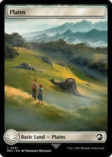Magic: The Gathering - Plains // Plains - Jurassic World Collection