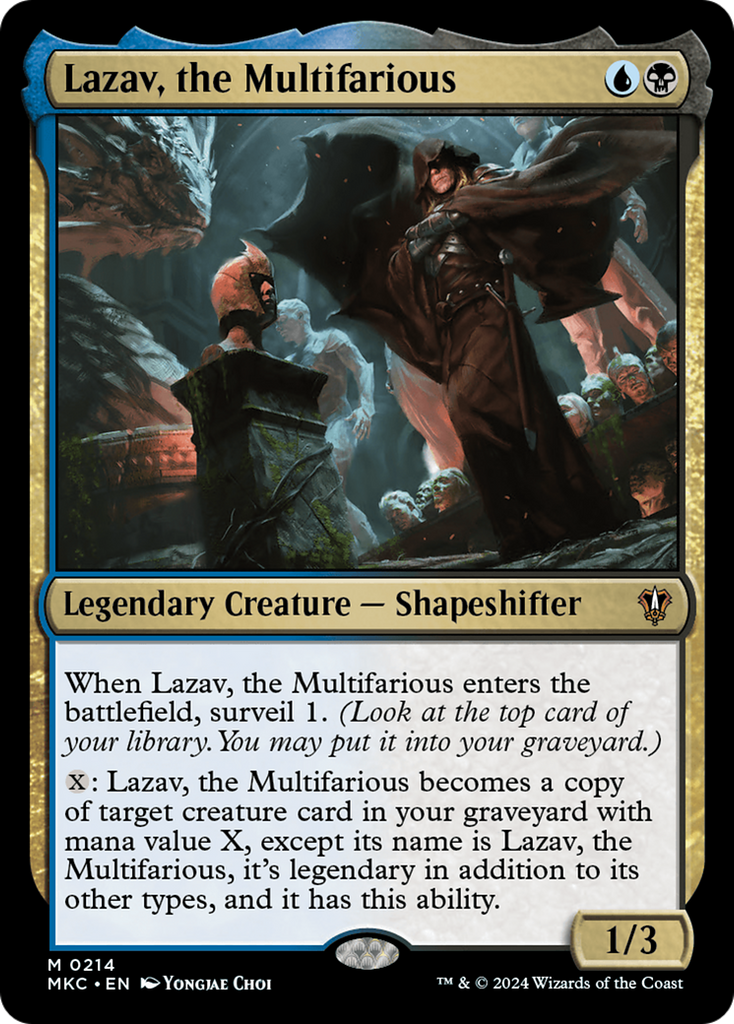 Magic: The Gathering - Lazav, the Multifarious - Murders at Karlov Manor Commander