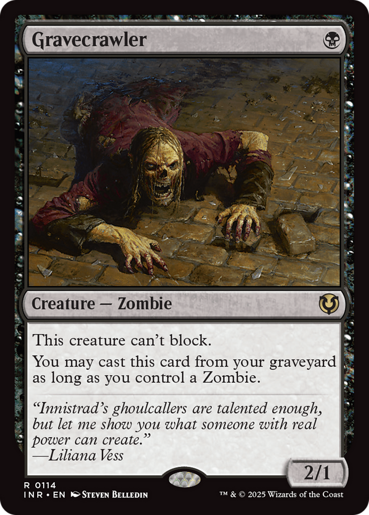 Magic: The Gathering - Gravecrawler - Innistrad Remastered