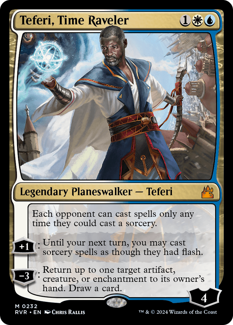 Magic: The Gathering - Teferi, Time Raveler - Ravnica Remastered