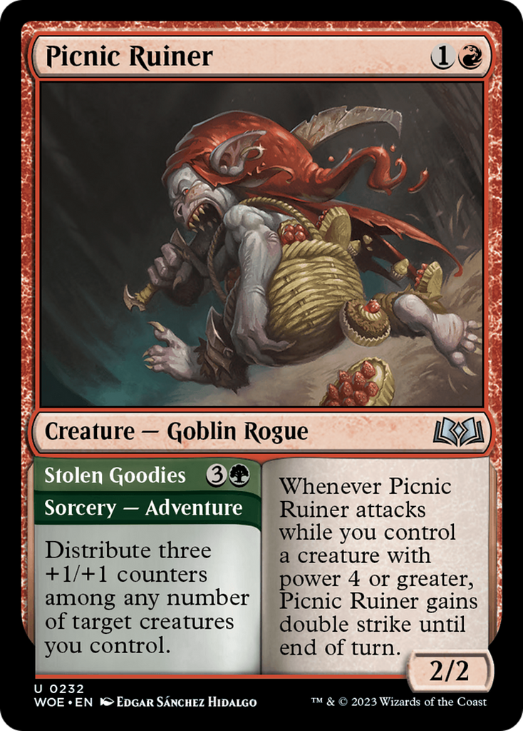 Magic: The Gathering - Picnic Ruiner // Stolen Goodies Foil - Wilds of Eldraine