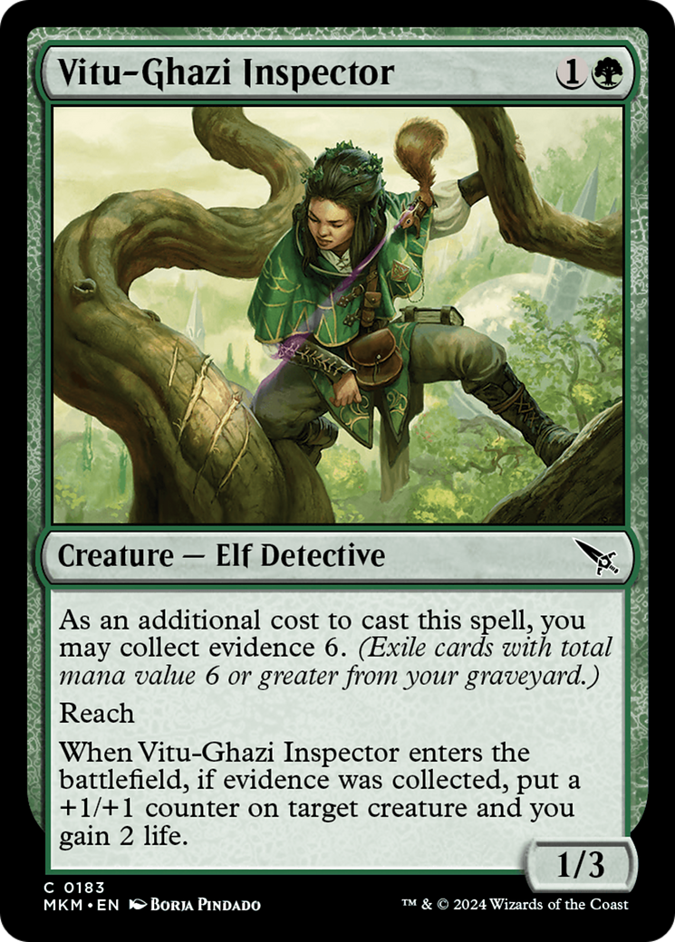 Magic: The Gathering - Vitu-Ghazi Inspector - Murders at Karlov Manor