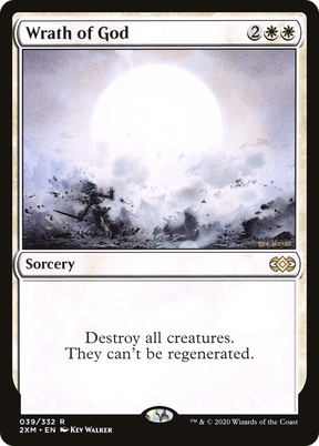 Magic: The Gathering - Wrath of God Foil - Double Masters