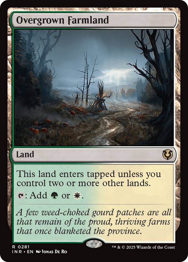 Magic: The Gathering - Overgrown Farmland - Innistrad Remastered