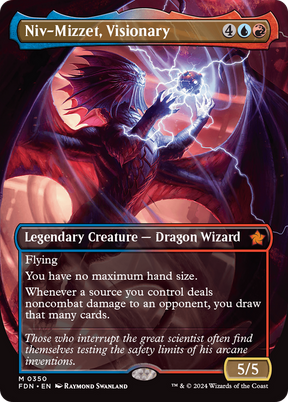 Magic: The Gathering - Niv-Mizzet, Visionary Foil - Foundations