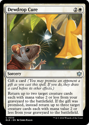 Magic: The Gathering - Dewdrop Cure - Bloomburrow