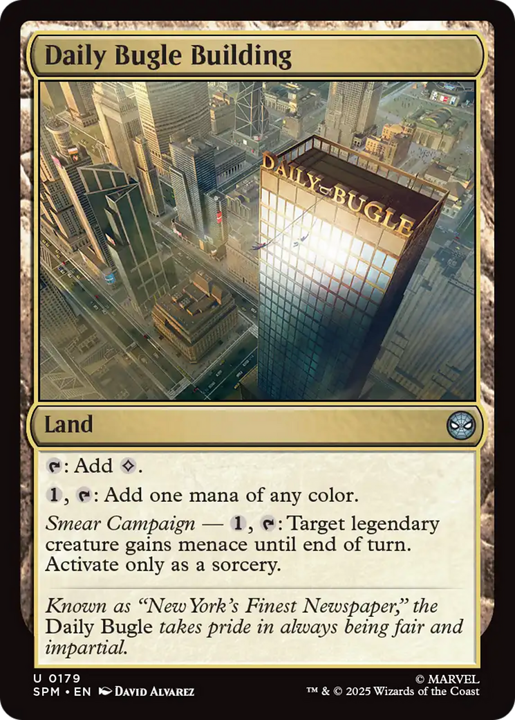 Magic: The Gathering - Daily Bugle Building - Marvel's Spider-Man