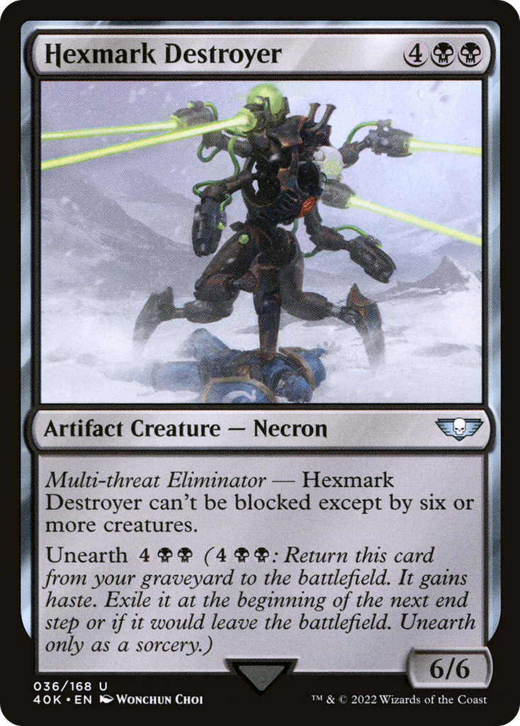 Magic: The Gathering - Hexmark Destroyer - Warhammer 40000 Commander