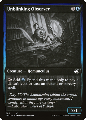 Magic: The Gathering - Unblinking Observer Foil - Innistrad: Double Feature