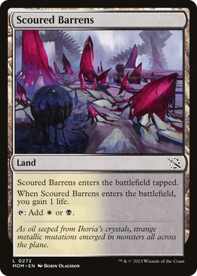 Magic: The Gathering - Scoured Barrens - March of the Machine
