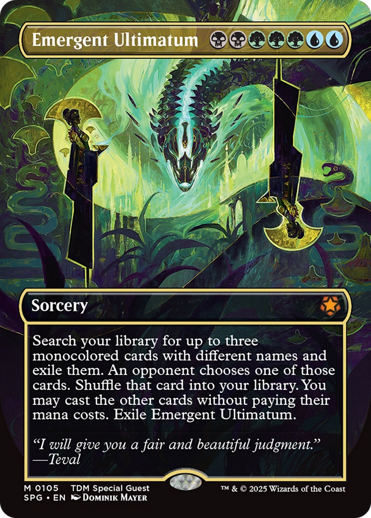 Magic: The Gathering - Emergent Ultimatum Foil - Special Guests