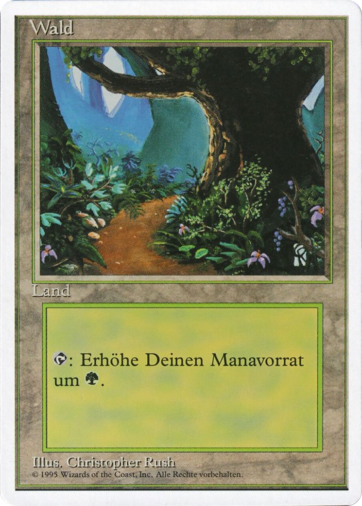 Magic: The Gathering - Wald - Revised Edition