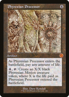Magic: The Gathering - Phyrexian Processor - The Brothers' War Retro Artifacts