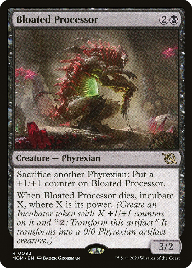 Magic: The Gathering - Bloated Processor - March of the Machine