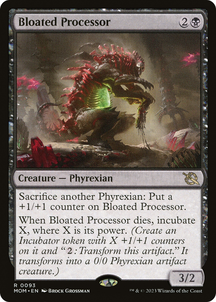 Magic: The Gathering - Bloated Processor Foil - March of the Machine