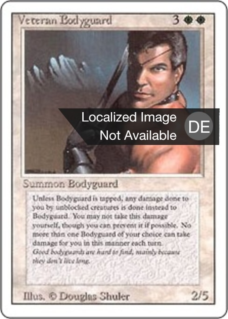 Magic: The Gathering - Bewährter Leibwächter - Revised Edition
