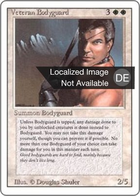 Magic: The Gathering - Bewährter Leibwächter - Revised Edition
