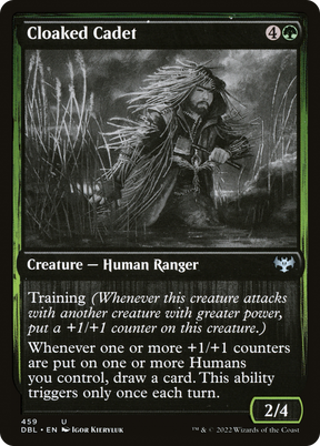 Magic: The Gathering - Cloaked Cadet Foil - Innistrad: Double Feature