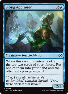 Magic: The Gathering - Sibsig Appraiser - Tarkir: Dragonstorm