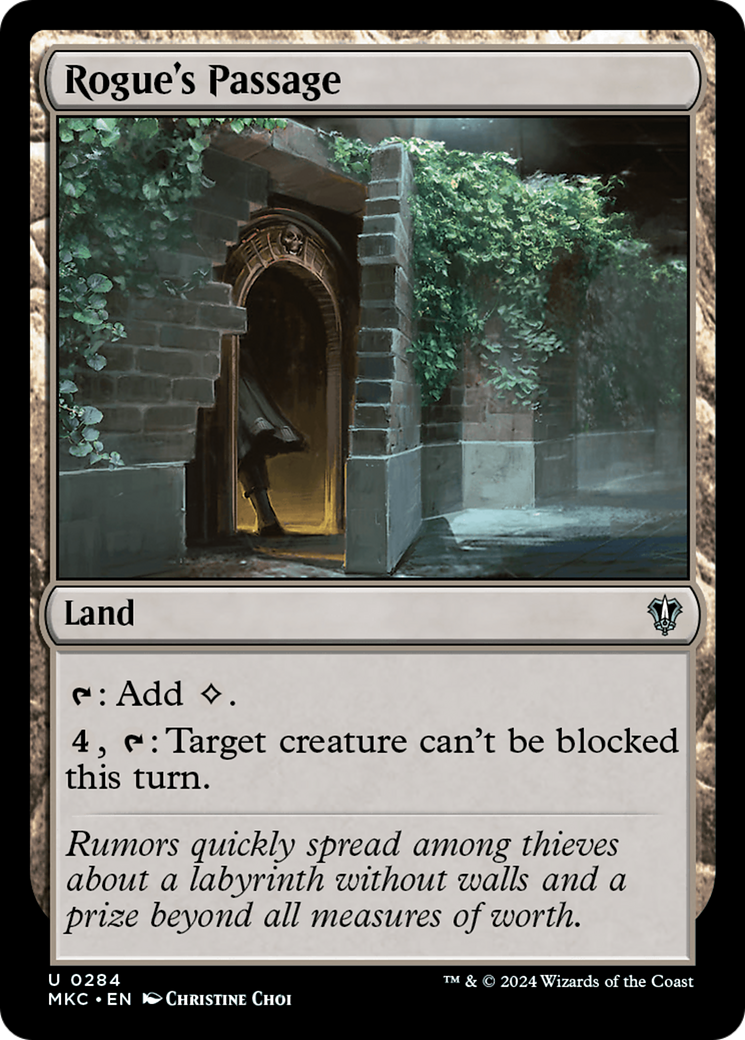 Magic: The Gathering - Rogue's Passage - Murders at Karlov Manor Commander