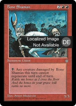 Magic: The Gathering - Knochenschamane - Ice Age