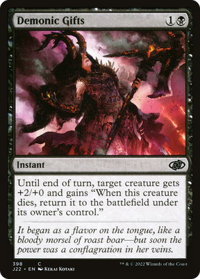 Magic: The Gathering - Demonic Gifts - Jumpstart 2022
