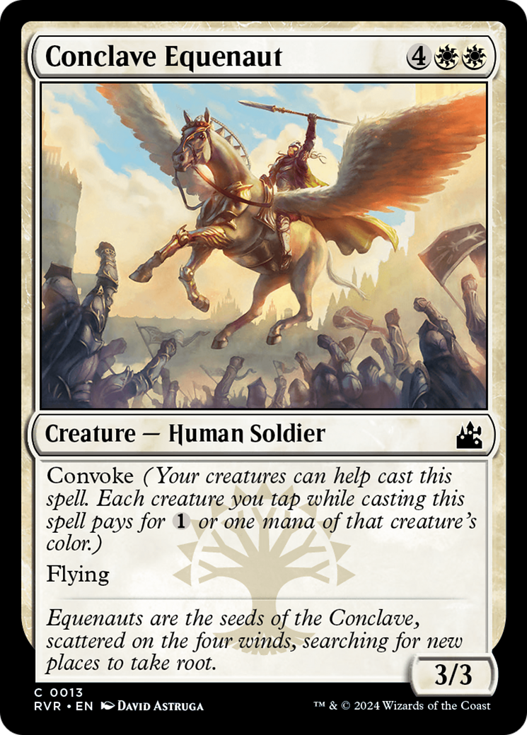 Magic: The Gathering - Conclave Equenaut Foil - Ravnica Remastered