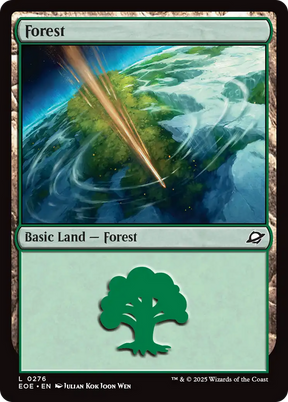 Magic: The Gathering - Forest - Edge of Eternities